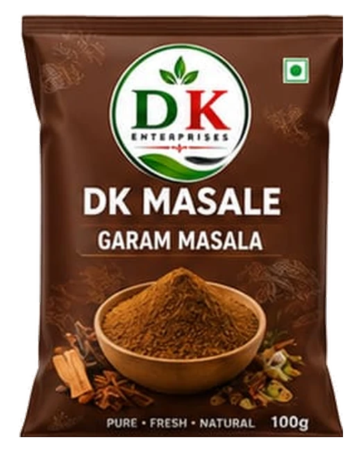 DK Masale Garam Masala packet