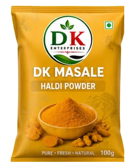 DK Masale Haldi Powder packet