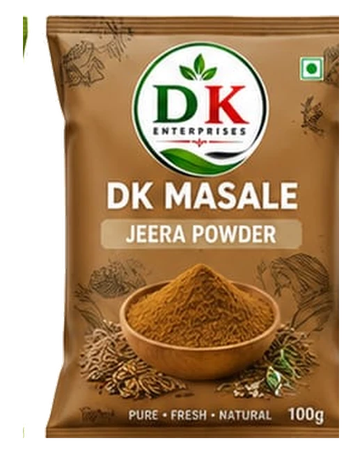 DK Masale Jeera Powder packet