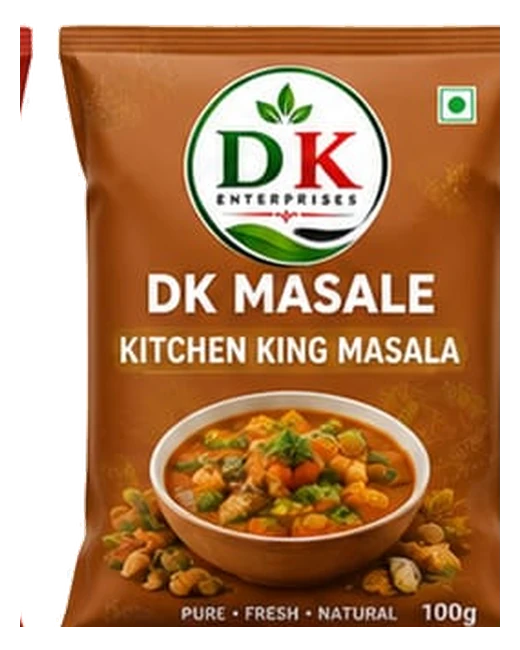 DK Masale Kitchen King Masala packet