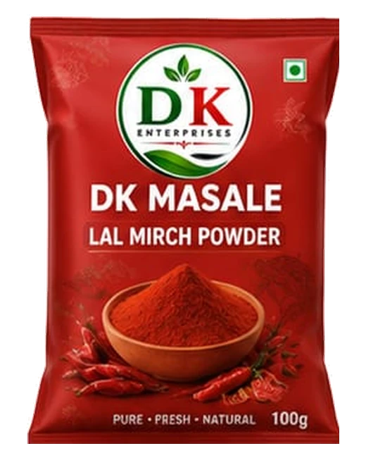 DK Masale Lal Mirch Powder packet