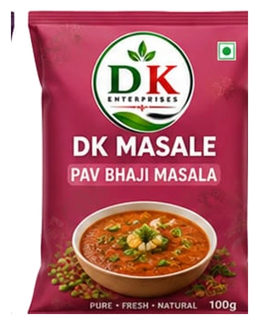 DK Masale Pav Bhaji Masala packet