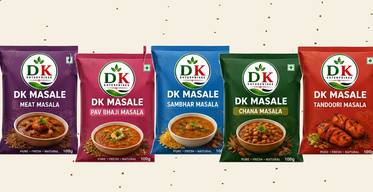 DK Masale speciality recipe blends